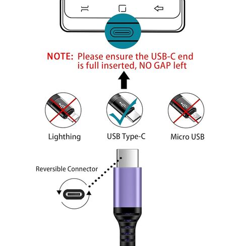 USB C to USB C Cable for iPhone 17 Charger Cord, 3.1A iPhone 16 Charger Fast Charging 3Pack 6FT for iPhone 17 Pro Max 17Pro Air 16e 16 Pro Max 16 15Plus 15, Android Charger Cord Phone Power Cable in Saudi Arabia