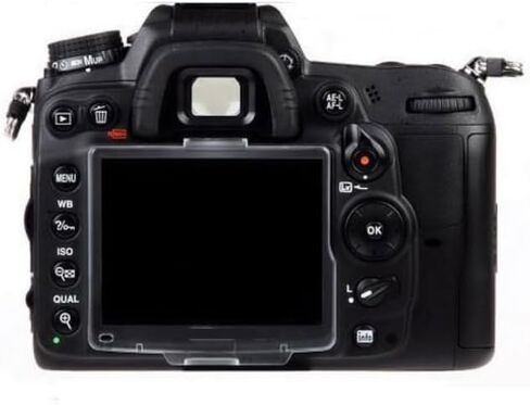 [عبوتان] غطاء واقي شاشة LCD D610 لكاميرا Nikon D600 D610 SLR، WH1916 واقي شاشة ABS شفاف، استبدل BM-14 in Saudi Arabia