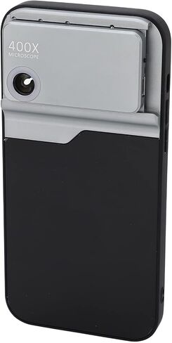 400X Phone Microscope, 400X Micro Lens 400X Microscope Lens HD Small Mini Phone Microscope Lens for 14 Pro 400X Microscope Kit for Kids Adults in Saudi Arabia