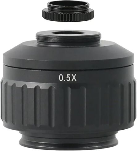 1X 0.35X 0.5XC Mount Lens Adapter Adjustable Camera Installation C Mount Adapter to New Type Trinocular Stereo Microscope(1X) in Saudi Arabia