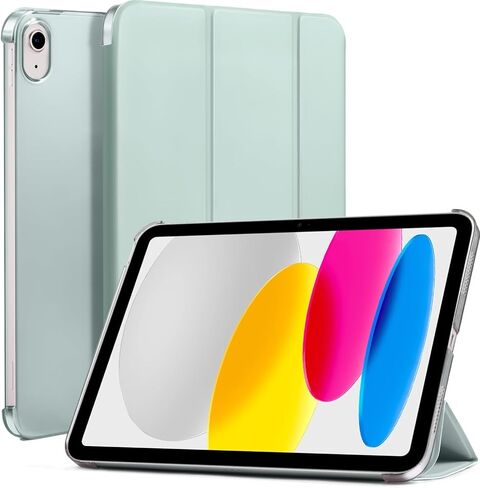حافظة CoBak لجهاز iPad (A16) الجيل الحادي عشر 11 بوصة 2025، iPad الجيل العاشر 10.9 بوصة 2022، غطاء واقٍ نحيف مع غطاء خلفي شفاف من البولي كربونات الصلب، يدعم معرف اللمس، توت العليق in Kuwait
