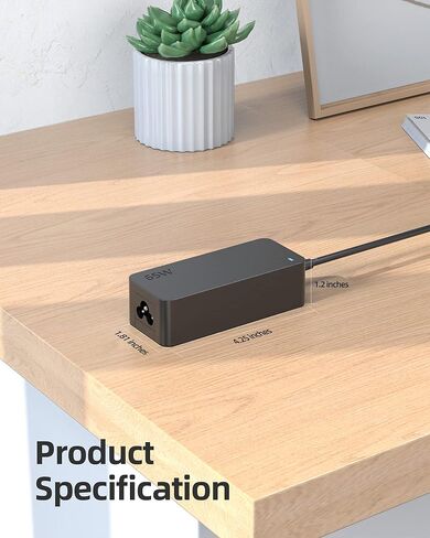 شاحن سريع 65 واط USB-C مناسب لجهاز HP Probook Elitebook 830 835 840 845 850 855 860 865 645 650 655 640 630 X360 1040 G8 G9 G10 G11، 430 435 440 445 450 455 635 سلك محول الطاقة للكمبيوتر المحمول G7 G8 G9 G10 G11 in Saudi Arabia