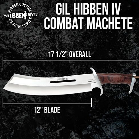 جيل هيبن الرابع سكين المنجل القتالي | شفرة 12 بوصة | مقبض Pakkawood | غمد جلدي فاخر | من صانع السكاكين الشهير 17 1/2 بوصة in Kuwait
