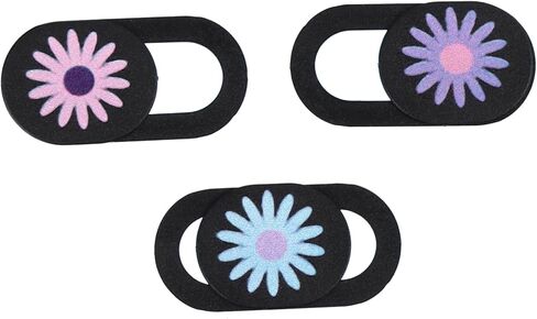 3pcs Privacy Webcam Cover for Laptops and Tablets Ultra Thin Sliding Design Easy to Use and Install Compatible Devices Selection in Saudi Arabia