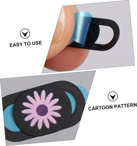 3pcs Privacy Webcam Cover for Laptops and Tablets Ultra Thin Sliding Design Easy to Use and Install Compatible Devices Selection in Saudi Arabia