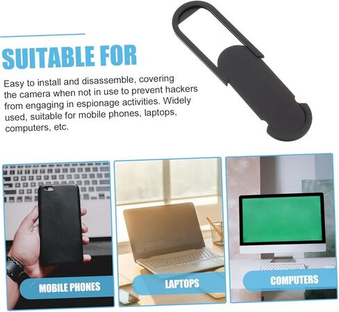 DOITOOL 6pcs Webcam Privacy Covers Slide Camera Cover for Desktop Easy to Use Protects Against Unauthorized Access Security in Saudi Arabia