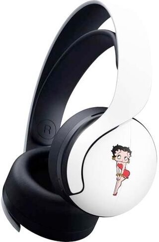 Skinit Decal Gaming Skin Compatible with Pulse 3D Wireless Headset for PS5 - Officially Licensed Betty Boop Pink Background Design in Saudi Arabia