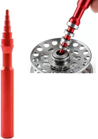 مجموعة أدوات صيانة بكرة الصيد - عصا اختبار فحص المحامل وأدوات معالجة الإصلاح، مثالية لفحص وإصلاح محمل البكرة أثناء صيانة معدات الصيد in Kuwait