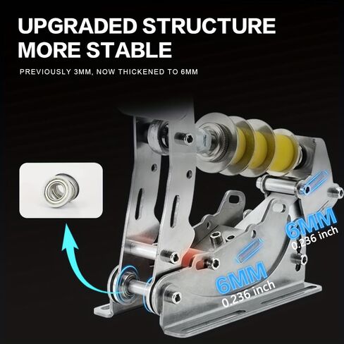 Simjack UT Sim Racing Pedals 200KG تحميل خلية الفرامل دواسة PC سباق محاكاة الدواسات استشعار الضغط HE دواسة هيدروليكية (UT-P3-H3) in Kuwait