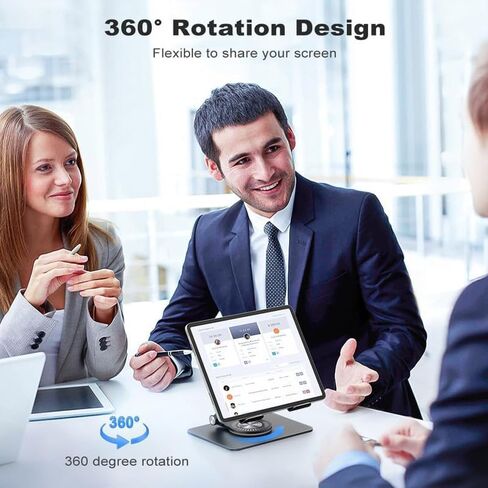 360° Rotating Tablet Stand for Desk, Cute Cat Paw Metal Adjustable Desktop Tablet Holder, Travel Accessories for iPad Pro/Air/Mini, iPhone Pro/Max/Plus and Other Tablets(Gold) in Saudi Arabia