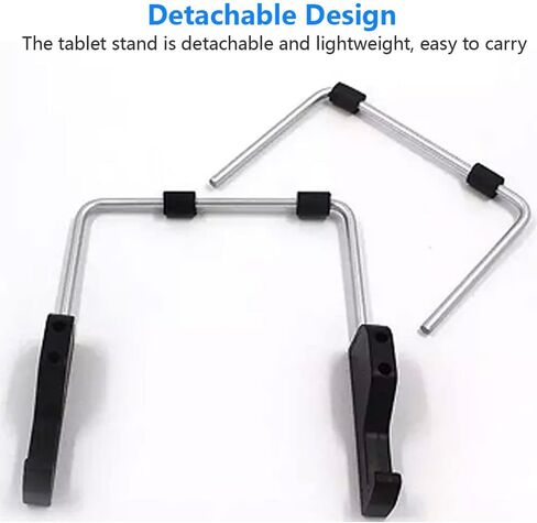 Tablet Stand Adjustable, Aluminum Alloy Non-Slip Tablet Holder for Desk Fit for Tablets, ipad Samsung and Kindle Fire, Display Stand Picture Frame Stand for Photo in Saudi Arabia