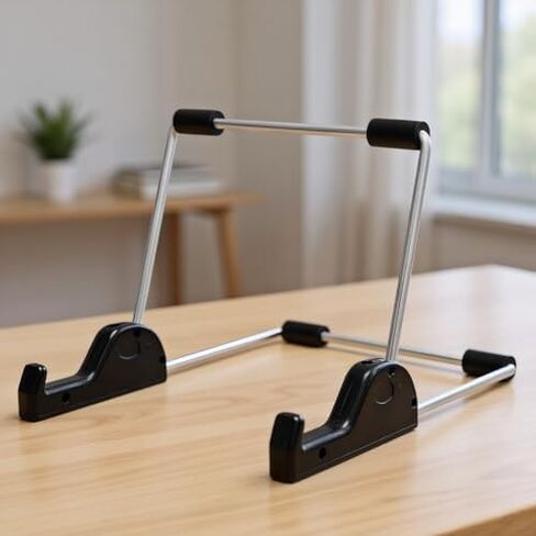 Tablet Stand Adjustable, Aluminum Alloy Non-Slip Tablet Holder for Desk Fit for Tablets, ipad Samsung and Kindle Fire, Display Stand Picture Frame Stand for Photo in Saudi Arabia