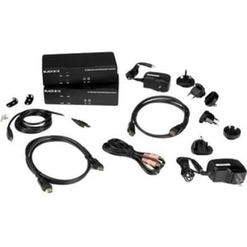 موسع KVX KVM عبر CATx، 4K HDMI، USB 2.0، تسلسلي، صوت، نطاق 328 قدم، KVXLCH-200 in Saudi Arabia