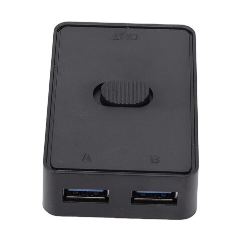 محول Diyeeni USB 3.0، محول USB 2 في 1 لجهازي كمبيوتر يشاركان جهازًا واحدًا، ماوس، لوحة مفاتيح، طابعة، محدد الفاصل، موزع الطابعة لجهازي كمبيوتر in Kuwait