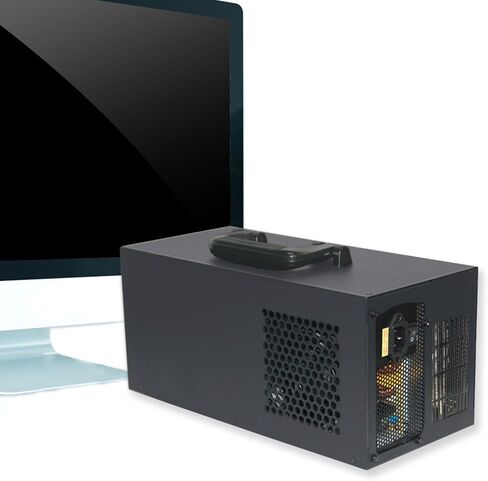 Fast Speed 4 GPU Expansion Dock Metal Enclosure 40Gbps Charging PCIe Adapters for Laptops Gaming Video Rendering Atxs Power GPU Expansion Dock in Saudi Arabia