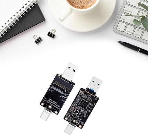 حاوية قرص 2230 إلى لوحة مهايئ USB a وUSB C لنقل الملفات بكفاءة حتى 10 جيجابت في الثانية محول USB C in Saudi Arabia