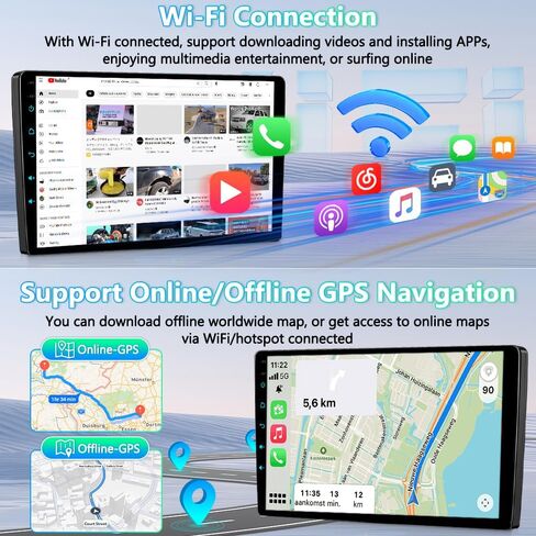 ستيريو سيارة Android 14 لسيارة Ford Explorer 2005 7 بوصة IPS تعمل باللمس 4G+64G راديو السيارة مع Carplay & Android Auto GPS Navigation in-Dash Unit مع بلوتوث WiFi FM/RDS كاميرا احتياطية مرآة Link SWC in Saudi Arabia