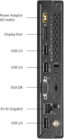 Lenovo ThinkCentre M73 Tiny Business Computer Desktop PC, Intel Core i3 4th Gen 2.9GHz, 8GB DDR3, 120GB SSD, MTG New 22 inch LED Monitor, RGB KBM & Speakers, WiFi, Windows 11 (Renewed) in Kuwait
