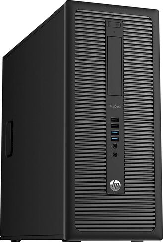 2018 HP EliteDesk 800 G1 TW Business PC,Intel Core I5-4570 up to 3.6G,12G DDR3, 120G SSD+2T,DVD,WiFi,VGA,DP Port,HDMI,USB 3.0,BT 4.0,W10P64(Renewed)-Support-English/Spanish in Kuwait