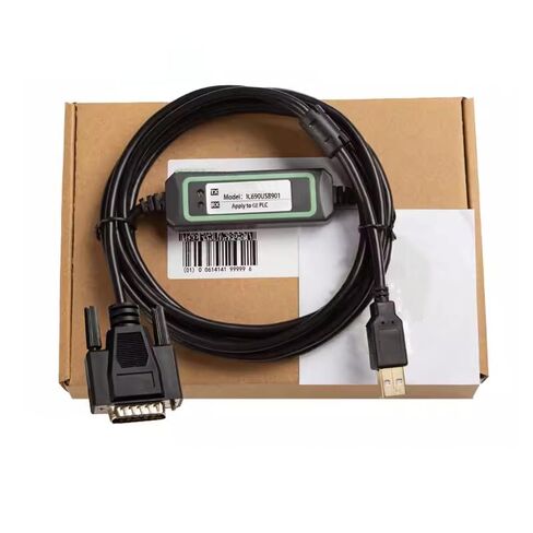 IC690USB901 لـ 90 30 سلسلة PLC كابل تصحيح الأخطاء الاتصالات تحميل كابل كابل برجمة كابل بيانات مطلي بالذهب التوصيل نموذج مستقر FT232RL رقاقة 3 متر in Saudi Arabia