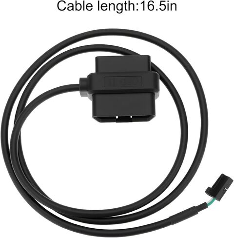 16 دبوس ذكر إلى ذكر SGW بوابة الأمان PassThru Harness Bypass 16.5 بوصة متوافق مع Ram Pickup 2018-2023 in Kuwait