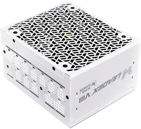 Super Flower Leadex VIII Platinum PRO 1200W ATX 3.1&PCIe 5.1(Native 12V-2x6 Cable), Cybenetics Platinum, Smallest 125mm ATX PSU, Patent Super Connector, Full Modular, SF-1200F14SP in Saudi Arabia