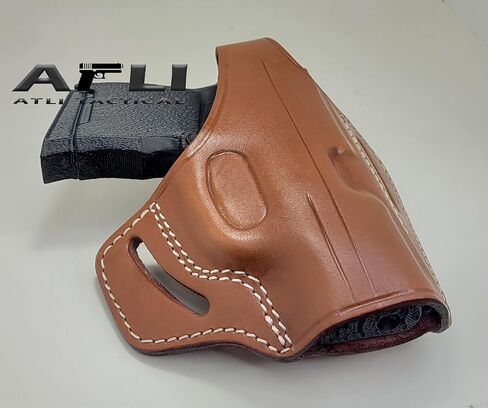 حافظة جلدية Sig P365 OWB - لمسدسات P365، X، XL، SAS، Macro/S&W CSX، M&P Bodyguard 380 / Rgr LCP، LC9s، EC9s / Kahr CW9 - حافظة جلدية Sig P365 - حافظات مسدس الفطائر in Kuwait