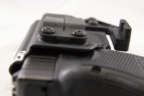حافظة FDO Industries IWB Kydex متوافقة مع Glock 26 - مفاهيم حمل سرية مقاس 1.5 بوصة مشبك تروس معدني أحادي الكتلة - سلسلة Paladin - صنع في الولايات المتحدة الأمريكية in Kuwait