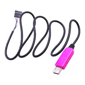 PL2303 HXD 6Pin USpB RS232 تحويل الكابل التسلسلي PL2303HXD متوافق مع Win XP/Vlsta/7/8/8.1/Androld OTG New 2026 High لمكونات إلكترونية موثوقة ودقة وأداء مستقر in Kuwait