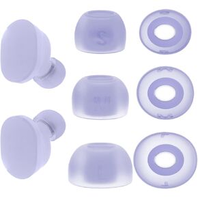 أطراف أذن بديلة لسماعات JBL Tune Buds، أطراف سماعات أذن من السيليكون، 3 أزواج (S/M/L) أرجواني in Kuwait