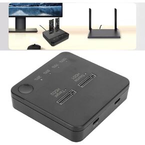 Yoidesu M.2 SSD Duplicator، 2 Dual Bay Offline Clone SATA إلى SATA SSD Duplicator، 1 جيجابت في الثانية عالية السرعة لنقل البيانات M.2 محطة إرساء لـ Wins 7 8 9، OS X Laptop in Saudi Arabia