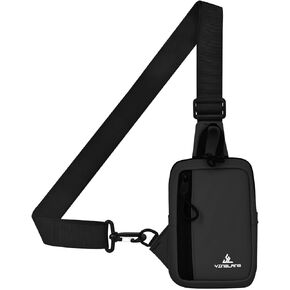 حقيبة صغيرة بحزام للرجال والنساء، حقيبة صدر مقاومة للماء، حقيبة ظهر خفيفة الوزن للمشي لمسافات طويلة والسفر | نسيج مقاوم للماء، تصميم خفيف للغاية in Kuwait