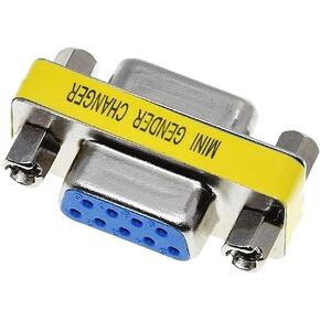 DB9 9Pin ذكر إلى ذكر / أنثى إلى أنثى / ذكر إلى أنثى محول مغير الجنس الصغير RS232 قابس تسلسلي Com C0innector جديد 2026 عالي لمكونات إلكترونية موثوقة ودقة وأداء مستقر in Kuwait