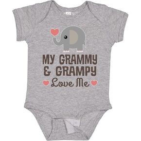 ملابس داخلية للأطفال من Inktastic My Grammy and Grampy Love Me in Kuwait