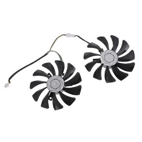 Uonlytech Graphics Card Cooling Fan Pair, Plastic Video Cooler Fan Replacement for Gaming Gpus, Internal PC Component Cooling Accessory in Saudi Arabia