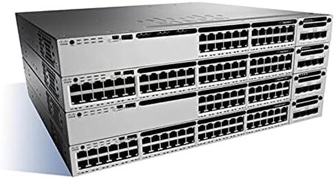 Cisco WS-C3850-12X48UW-S Catalyst 3850 محول مُدار UPoE ذو 48 منفذًا (متجدد) in Kuwait