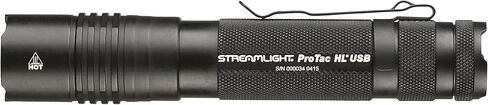 Streamlight 88052 ProTac HL USB 1000-Lumen Multi-Fuel USB Rechargeable Professional Tactical Flashlight with USB Cable, and Holster, Black, Box in Kuwait