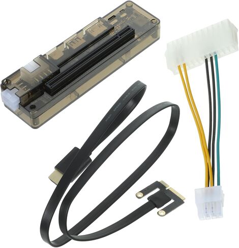 Gadpiparty External Laptop Graphics Card for Easy Graphics Expansion Supports -e Interface Power Output Compatible Multiple Systems Random Style in Saudi Arabia