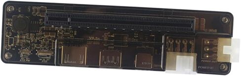 Gadpiparty External Laptop Graphics Card for Easy Graphics Expansion Supports -e Interface Power Output Compatible Multiple Systems Random Style in Saudi Arabia