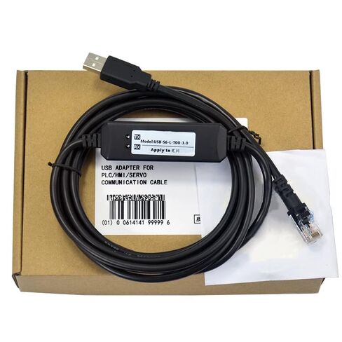 USB-S6-L-T00-3.0 for IS620P Series Servo Debugging Cable Data Cable Programming Cable Communication Download Cable Dual Chip Design Industrial Economy 3 Meter in Saudi Arabia