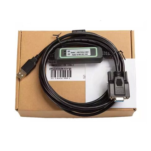 USB-FX232-CAB-1 for F920 930 940 GOT1000 Debugging Cable Data Download Cable Touch Screen Programming Cable Gold-Plated High-Speed and Stable Model FT232RL Chip 3 Meter in Saudi Arabia