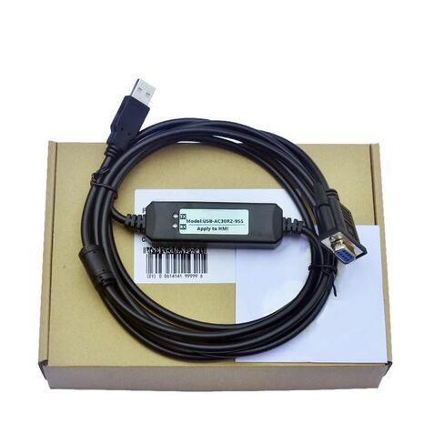 USB-AC30R2-9SS for Touch Panel A970/A985GOT Debugging Cable Communication Data Cable Programming Cable Dual Chip Design Industrial Grade 3 Meters in Saudi Arabia