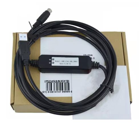 USB-1761-CBL-PM02 لـ A-B MicroLonix 1000/1200/1500 سلسلة PLC كابل برجمة تحميل كابل عادي 3 متر in Saudi Arabia