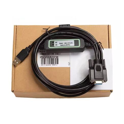 USB-1747-CP3 Compatible SLC 5/03 04 05 Series PLC Debugging Cable Communication Data Download Cable Programming Cable Gold-Plated High Speed and Stable Model FT232RL Chip 3 Meter in Saudi Arabia