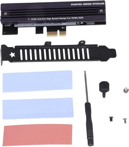 وحدة تحكم PCI Express لسطح المكتب SSD M.2 NVME إلى PCIe Gen4 محول القرص الصلب إضافة على البطاقات لـ 2230-2280 in Saudi Arabia