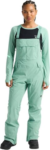 Burton Women's Reserve 2L Stretch Bib Pants, Soft Sage, Medium in Saudi Arabia