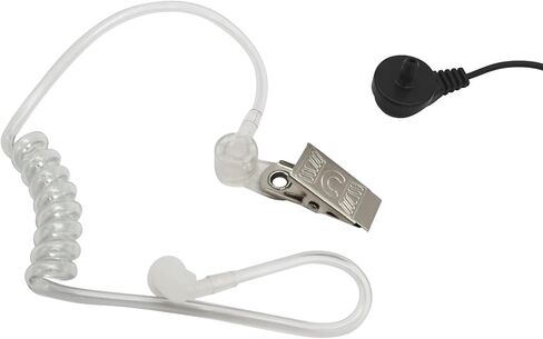 سماعة أذن لاسلكية تخاطب اتجاهين سماعة رأس Ptt Mic لـ Baofeng 2 Pins UV-5R BF-F8HP BF-888S Retevis H-777 RT21 RT22 Arcshell AR-5 (10) in Kuwait