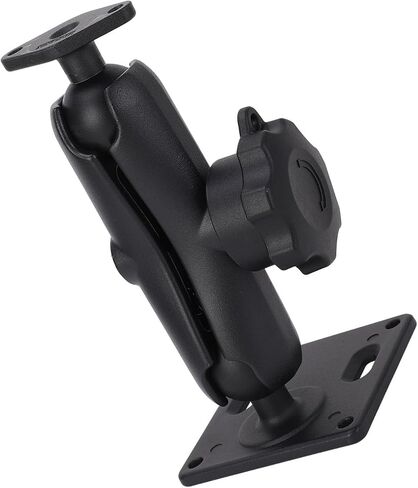 1.5 Inch Double Ball Mount Anti Theft Heavy Duty Multi Angle Drill Base Mounting Solution for Tablets Cell Phones Fish Finders Premium Aluminum Alloy Nylon Material in Saudi Arabia