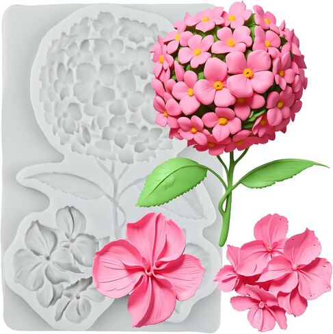 زهرة بوليمر كلاي قالب عباد الشمس زهرة الكوبية قوالب السيليكون DIY بها بنفسك الحرف راتنجات الايبوكسي صب الهواء الجاف بوليمر كلاي الجص صنع المجوهرات in Kuwait