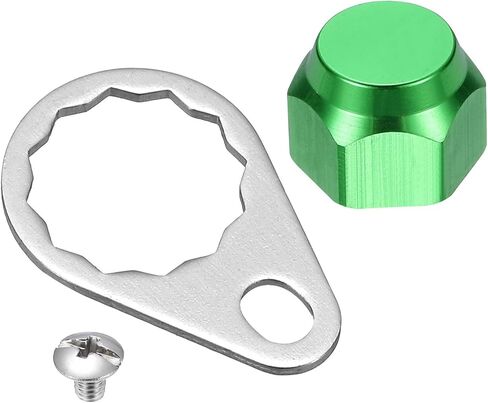Fishing Reel Screw Nut Caps, Right Handle Knob Locking Plate Nut Replacement Parts in Kuwait